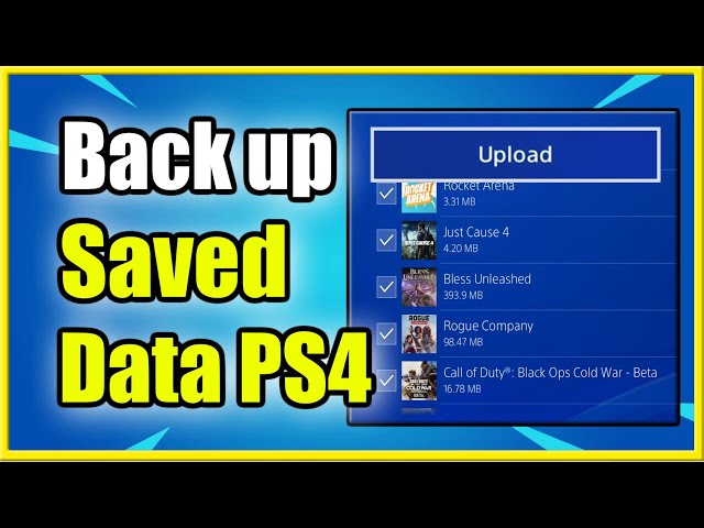 Uses and How to Use PS4 Cloud Storage