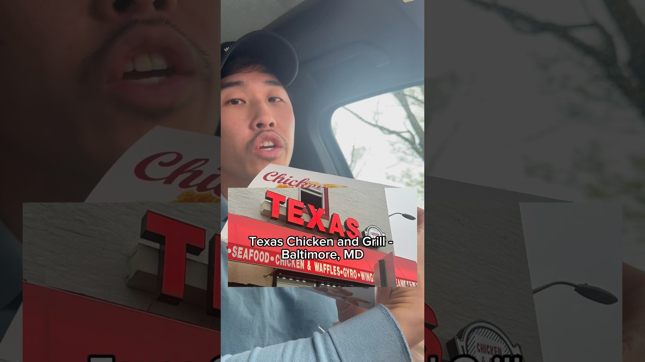 Texas Chicken and Grill #friedchicken #chickenwings #shorts