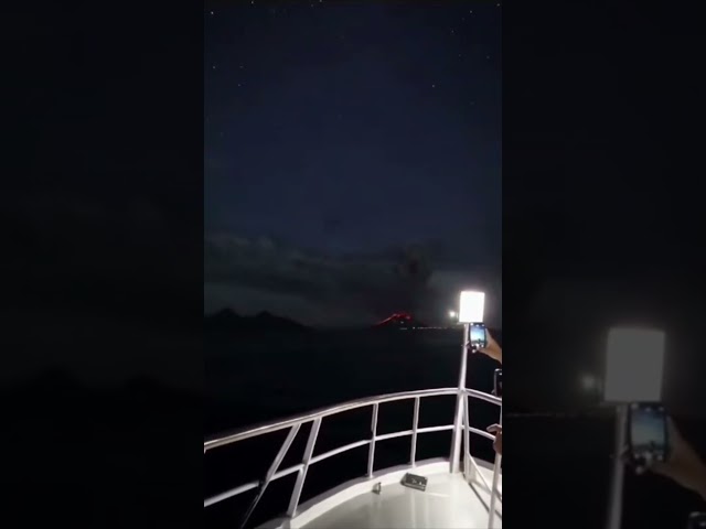 Video viral yang diklaim memperlihatkan erupsi besar Gunung Anak Krakatau dipastikan hoaks