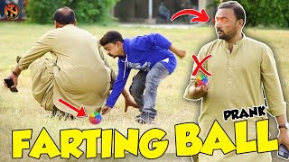 Farting Ball PRANK - Confusing People | @NewTalentOfficial