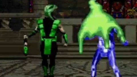 ULTIMATE MORTAL KOMBAT 3 REPTILE (SEGA GENESIS)