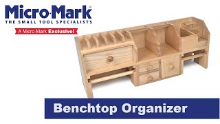 Organize Your Tools And Supplies With The Benchtop Organizer By MicroMark