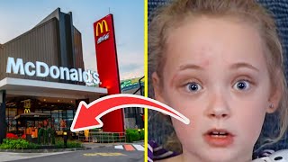 Girl Rushed Out Of Mcdonald’s Bathroom Crying, Then Her Mom Saw Something Wrong On Her Legs