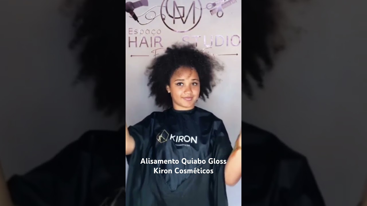 Alisamento de Quiabo Kiron Cosméticos – Quiabo Gloss Max S.E.