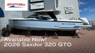 2026 Saxdor 320 GTO for sale at MarineMax Somers Point NJ