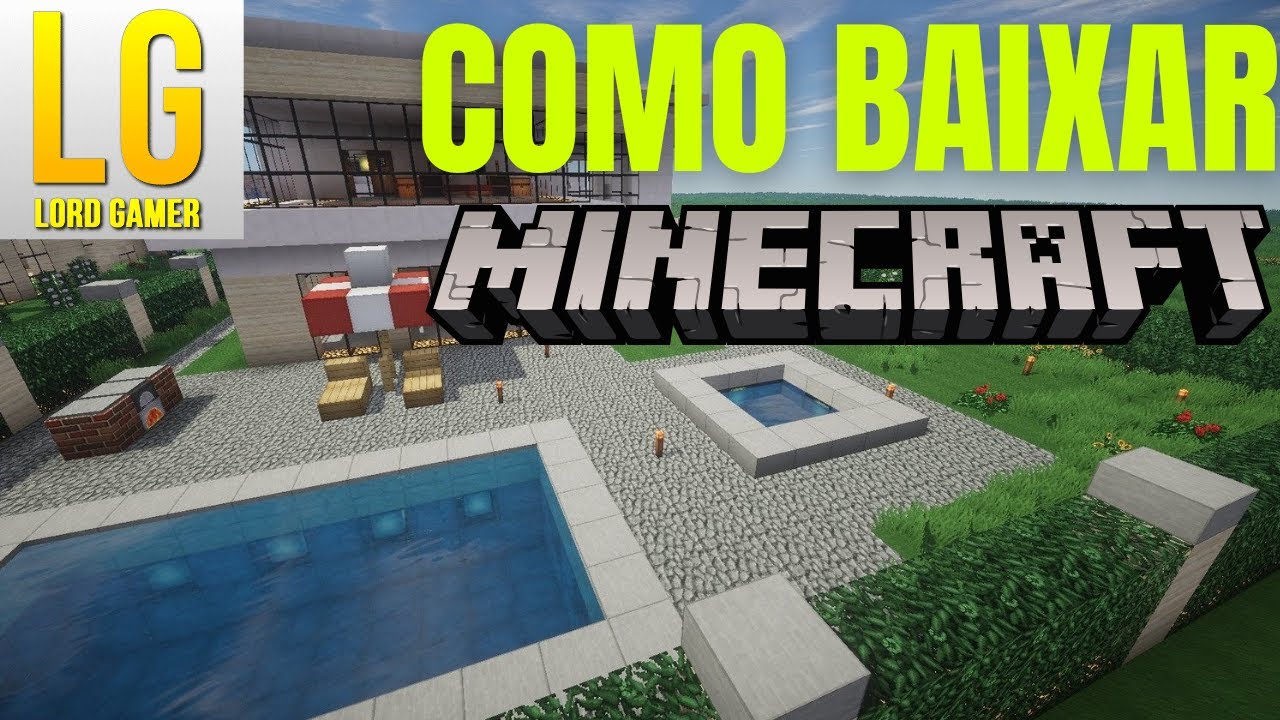 Como baixar minecraft 1 8 gratis sem v rus e sem lag youtube