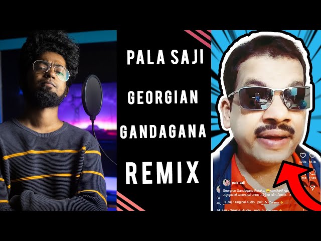 Georgian Gandagana Remix ft. Pala Saji 😎 | Dialogue With Beats | Ashwin Bhaskar class=