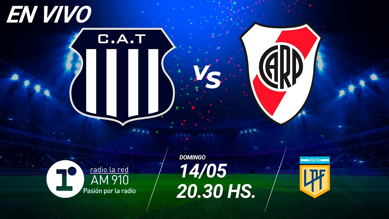 TALLERES VS RIVER EN VIVO LIGA PROFESIONAL YouTube