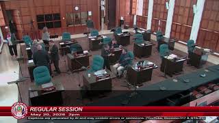38th Guam Legislature Regular Session - May 20, 2026   2pm
