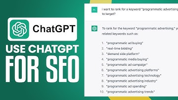 How To Use ChatGPT For SEO | Find High Potential SEO Keywords Within Minutes!