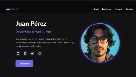 👉 Cómo HACER un PORTAFOLIO con HTML y CSS paso a paso🚀