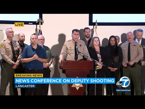 Los Angeles County sheriff's deputy shot and killed in Palmdale ambush