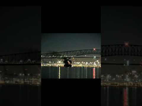 미국 볼티모어 다리 붕괴 | 선박 충돌 | Baltimore Bridge Collapses in the United States