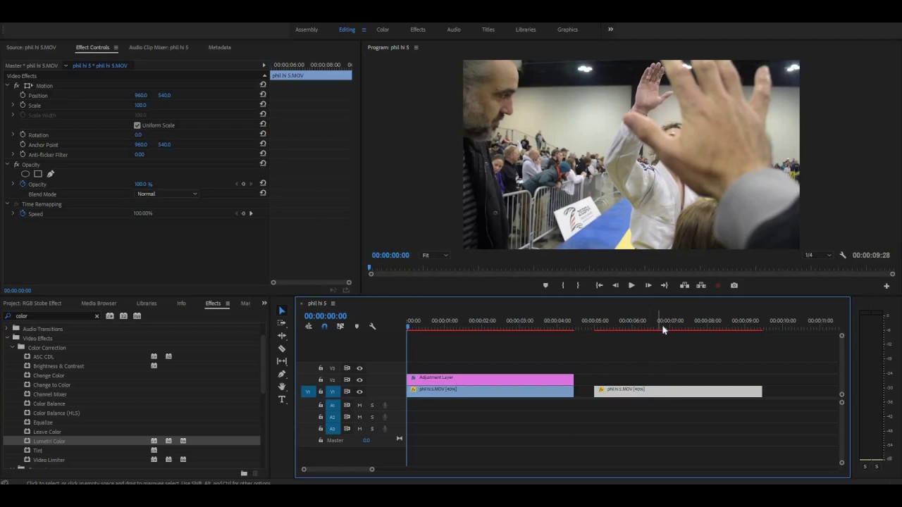 Premiere Pro Tutorial How to Create an RGB Strobe Effect YouTube