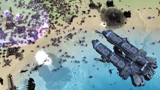 Cybran vs UEF - Sorian AI vs Sorian AI - Supreme Commander Forged Alliance