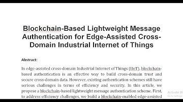 Blockchain Based Lightweight Message Authentication for Edge Assisted Cross Domain Industrial Intern