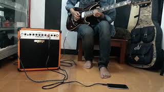 Cek sound ampli custom orange,marshall 8inc