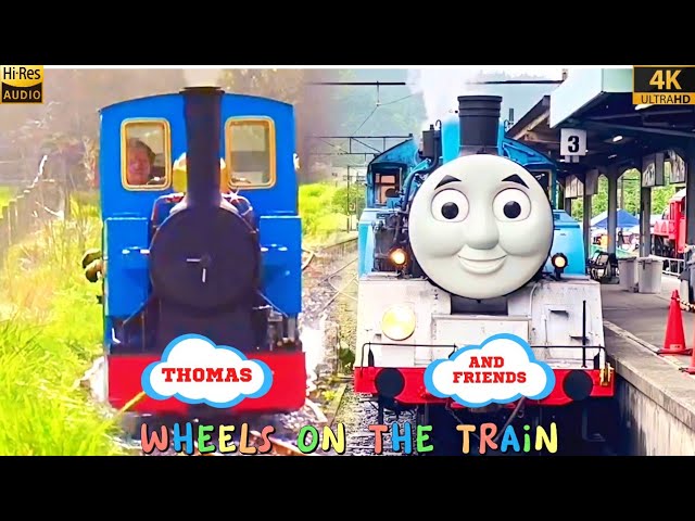 Cherryo Ahza Danish - The Wheels on The Train | Kereta Api Thomas And Friends | Lagu Anak Anak 2023 class=