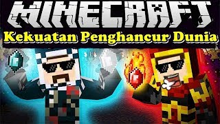 CARA MENGUASAI BERBAGAI KEKUATAN  ELEMEN DI MINECRAFT !!!