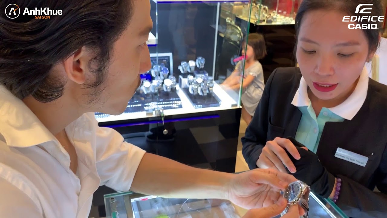 tiệm đồng hồ 2022 Update LIÊN BỈNH PHÁT TRẢI NGHIỆM CỬA HÀNG ĐỒNG HỒ CASIO ANH KHUÊ TẠI TAKASHIMAYA
