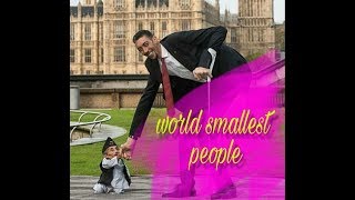 world smallest man and lady