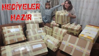 HEDİYE KARGOLAR HAZIR  Elif ile Eğlenceli Video #EvdeKal #SendeOyna #SendeYap