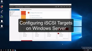 Configuring iSCSI Targets on Windows