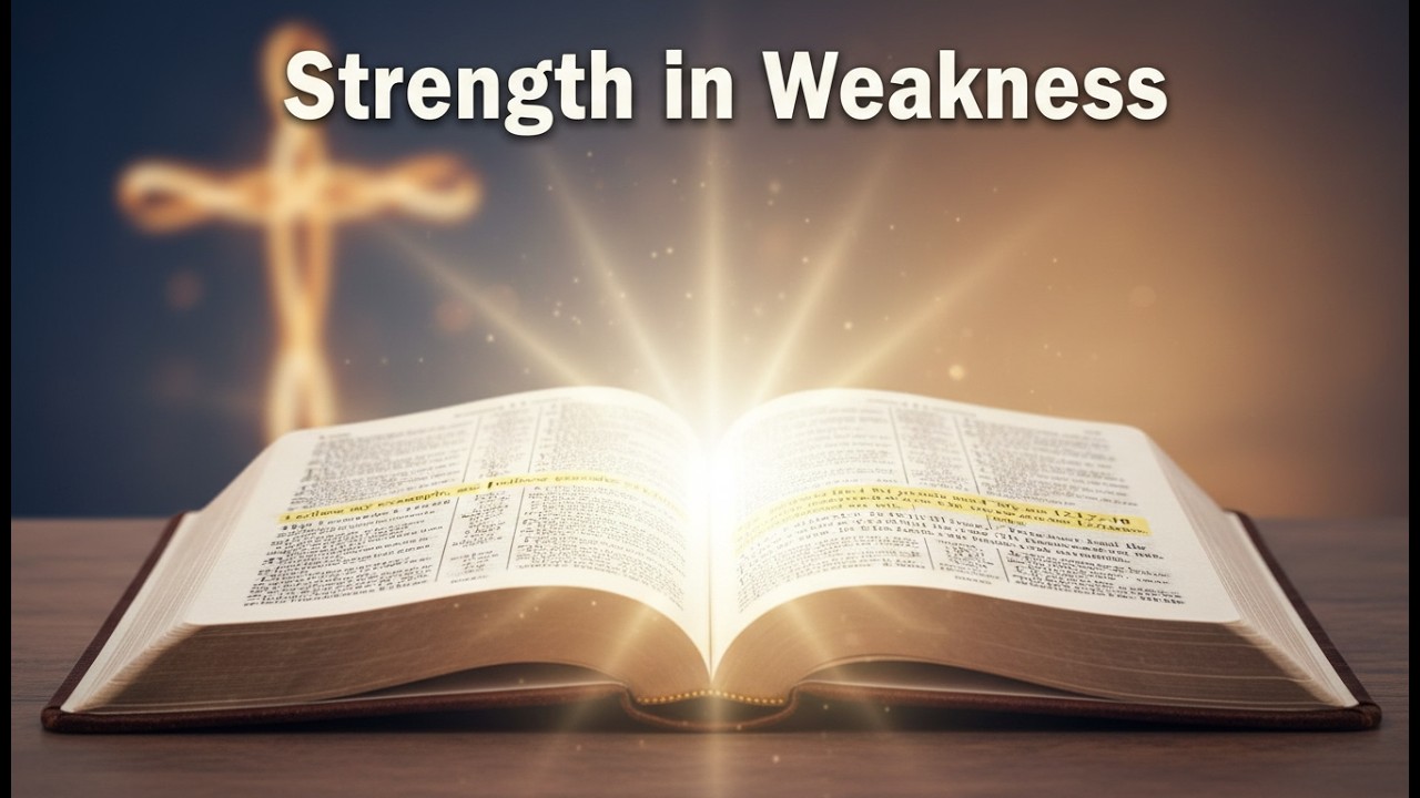 Strength in Weakness: Following Christ’s Example | 1 Corinthians 11:1 & 2 Corinthians 12:7–10