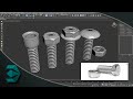 Como modelar parafusos e porcas no 3ds Max