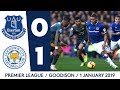 HIGHLIGHTS EVERTON 0 1 LEICESTER CITY