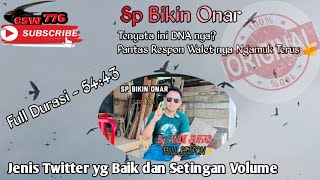 SP Bikin Onar By Sufar Sinar77 100% Original - Suara Panggil Terbaru 👍 Suara Walet Andi Sufar