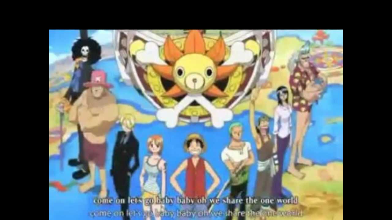One Piece OP 4 - Bon Voyage! Lyrics 