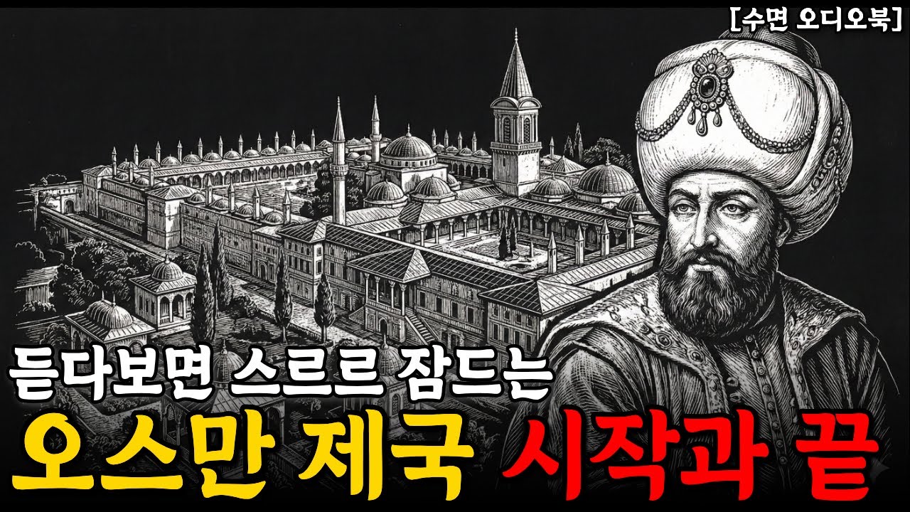 🌙들으면서 주무세요: 오스만 제국 600년의 역사 완벽정리 l 로마의 종말을 선언하고 탄생한 마지막 대제국