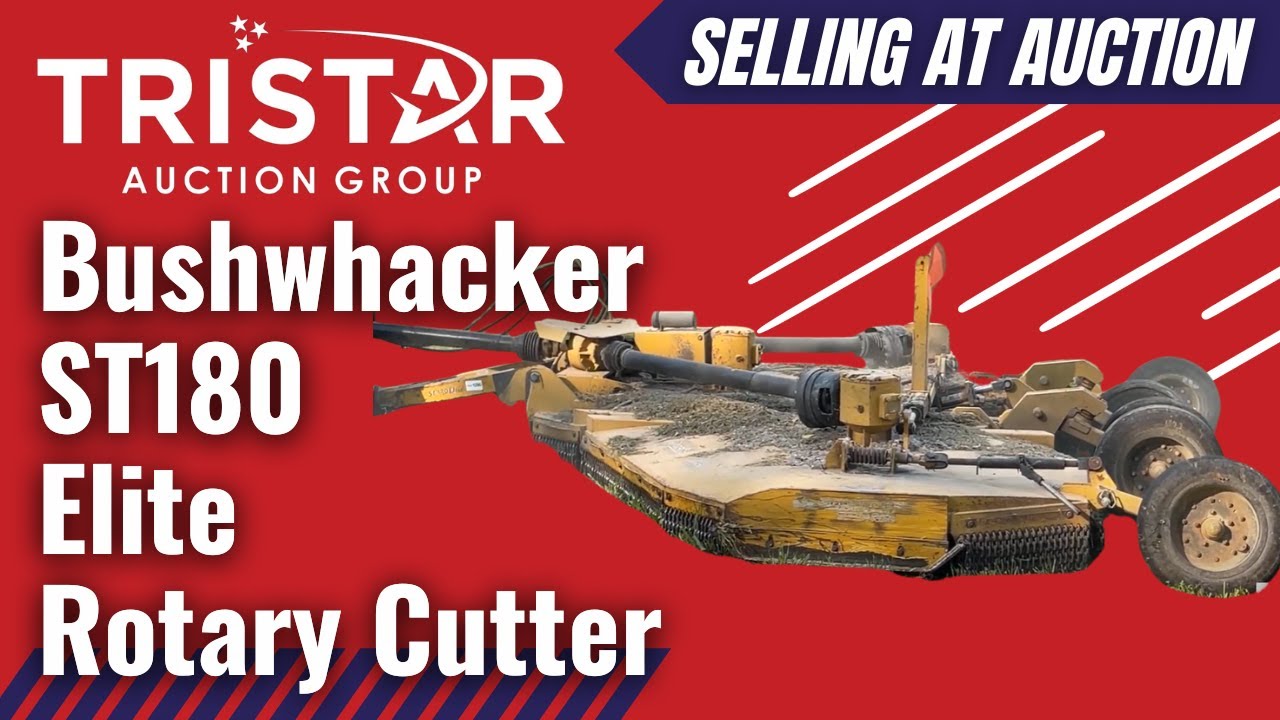 Bushwhacker ST180 Elite Rotary Cutter - YouTube