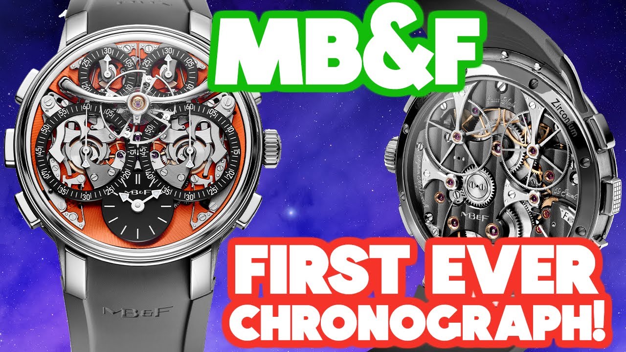 MB&F FINALLY CREATES ITS FIRST EVER CHRONOGRAPH ! The MB&F Legacy Machine Sequential Evo