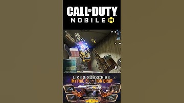 MYTHIC PEACEKEEPER INSPECTION ANIMATION, CODM #codm #callofdutymobile #codmobile #mythic #cod #games