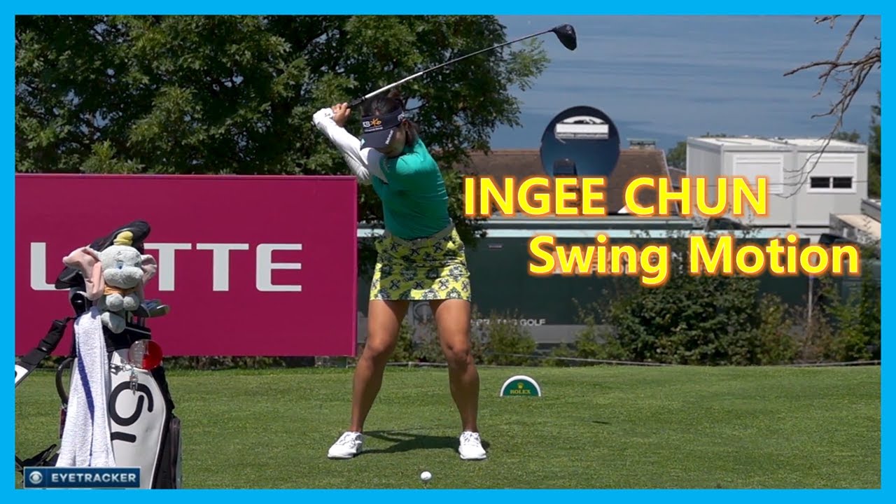 LPGA Beauty Golfer🔥 "InGee Chun" Fantastic Swing Motion & Slow Motion,미녀골퍼 "전인지" 뷰티풀 스윙모션 & 슬로우모션