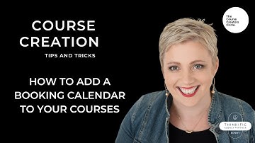 Course Creation Tip: How to add an Acuity Booking Calendar to your Thinkific Course or School