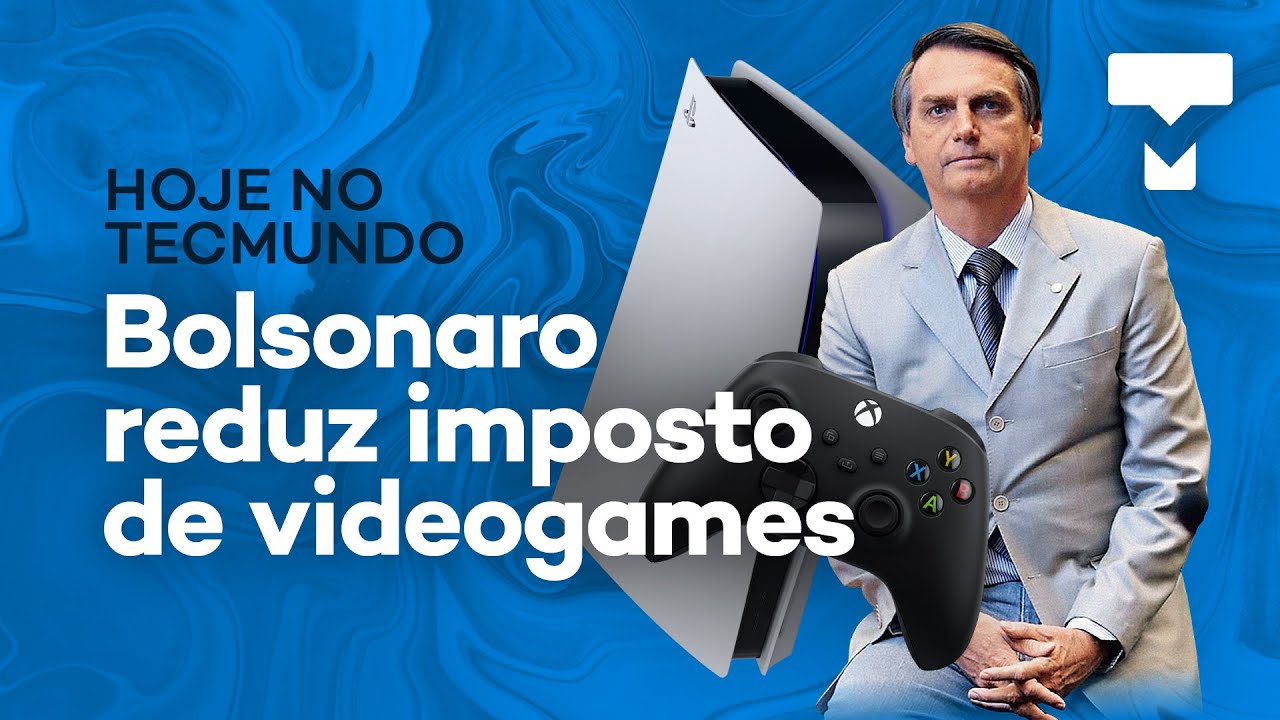 Games: Bolsonaro reduz imposto para jogos eletrônicos