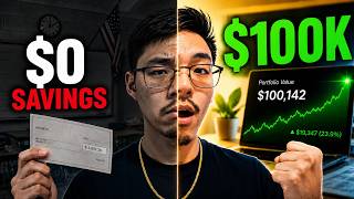 How I Had $0 Saved... Then I Built a $100,000 Portfolio