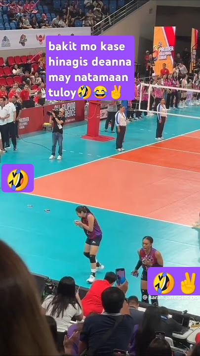 hala deanna wong bat ganun? #trending #volley #fypage #deannawongst #funny #funnysports