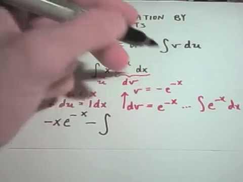 Integration By Parts Chart Method