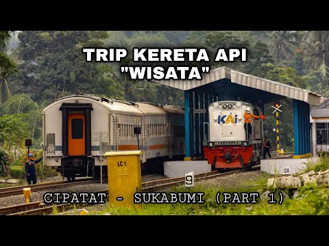 (Part 1) Trip Kereta Api Siliwangi Relasi Stasiun Cipatat - Sukabumi | Berbagai Info Di Perjalanan