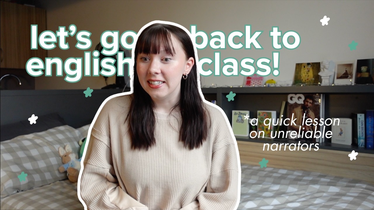 unreliable narrators in literature ✏️ — quick lil english lesson!