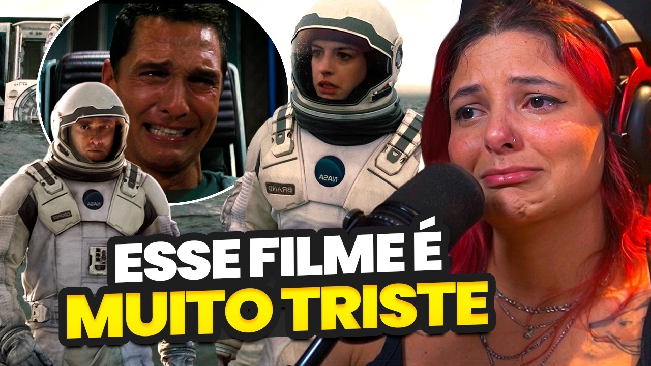 ASSISTI INTERSTELLAR PELA PRIMEIRA VEZ E TERMINEI CHORANDO...