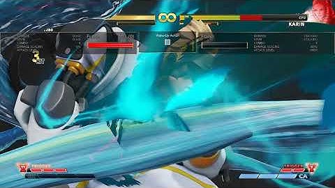 SFV AE 3.5 Nash Bullet Clear Target Super Combo