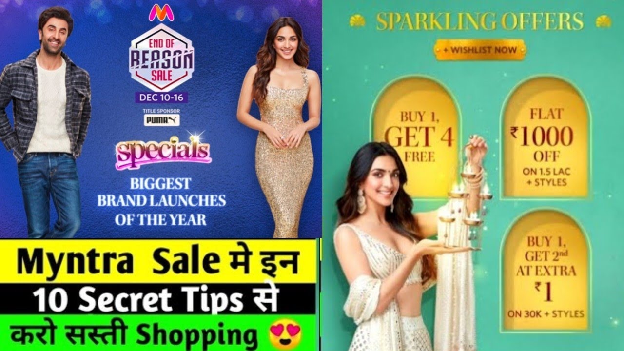 10 Secret Tips For End Of Reason Sale Myntra Coupon Code 2022