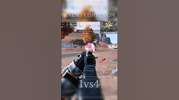 ENEMY CONFUSION 1vs4 IN ISOLATED gameplay #callofduty #callofdutymobile #gaming #shorts /