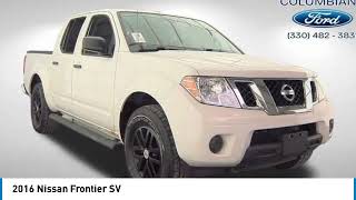 2016 Nissan Frontier P0828