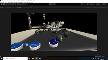 Interaction with Rover using Buttons | HoloLens 2 Tutorial | Microsoft | Unity Engine